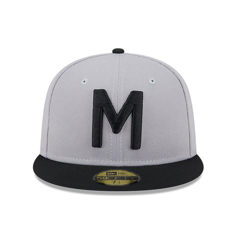 Gray Montgomery Biscuits 2024 Rickwood Classic 59FIFTY Fitted Hat - New Era -