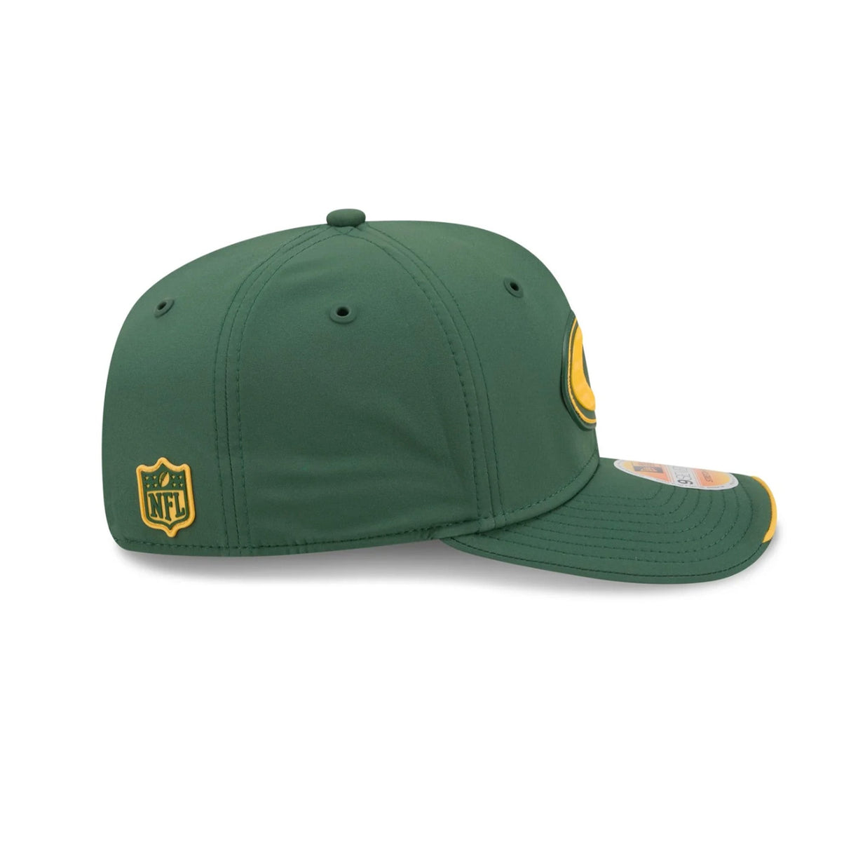 Green Bay Packers 2026 NFL Sideline Collection Green 9SEVENTY Stretch-Snap Hat - New Era - 23850512001