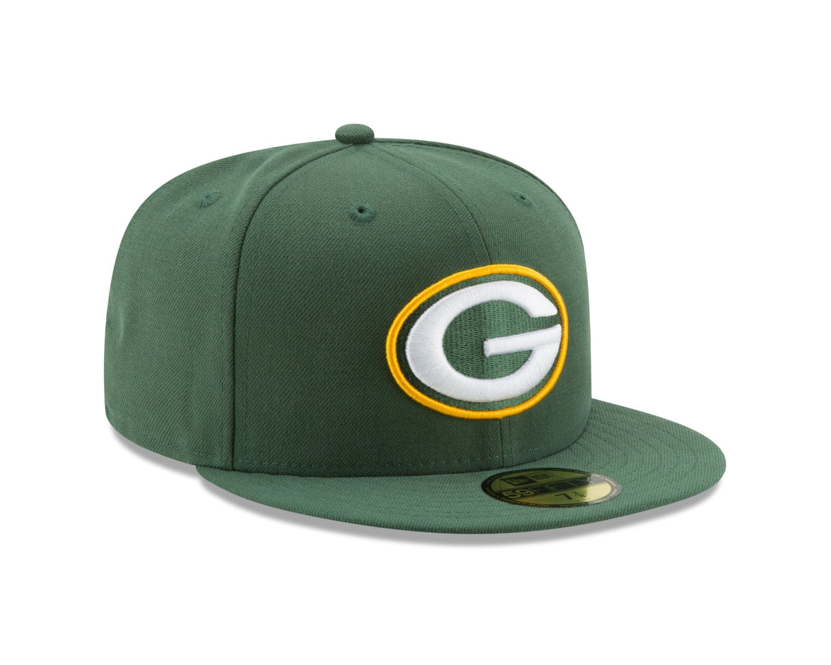 Green Bay Packers Authentic Collection OTC Logo 59FIFTY Fitted - New Era -