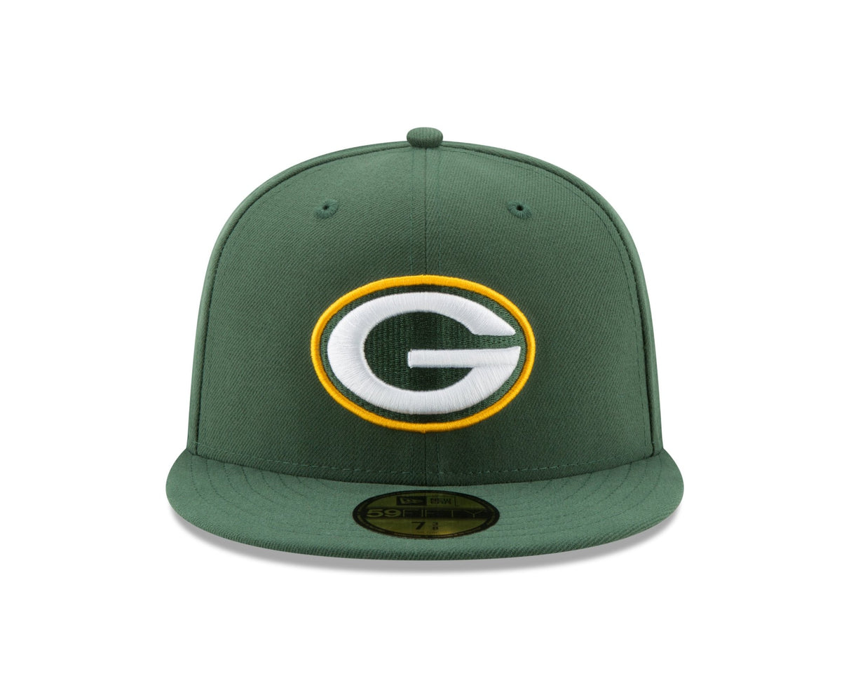 Green Bay Packers Authentic Collection OTC Logo 59FIFTY Fitted - New Era -