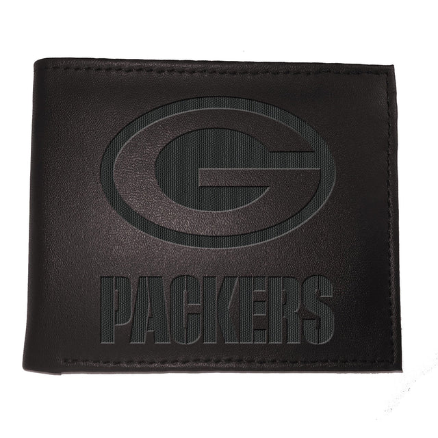 Green Bay Packers, Bi - Fold Wallet, Black - EG Collective - 801946307785