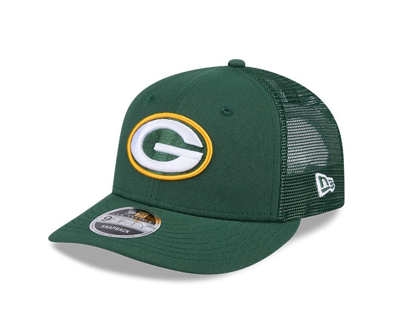 Green Bay Packers Green 9FIFTY Snapback Trucker Hat - New Era - 23850212001
