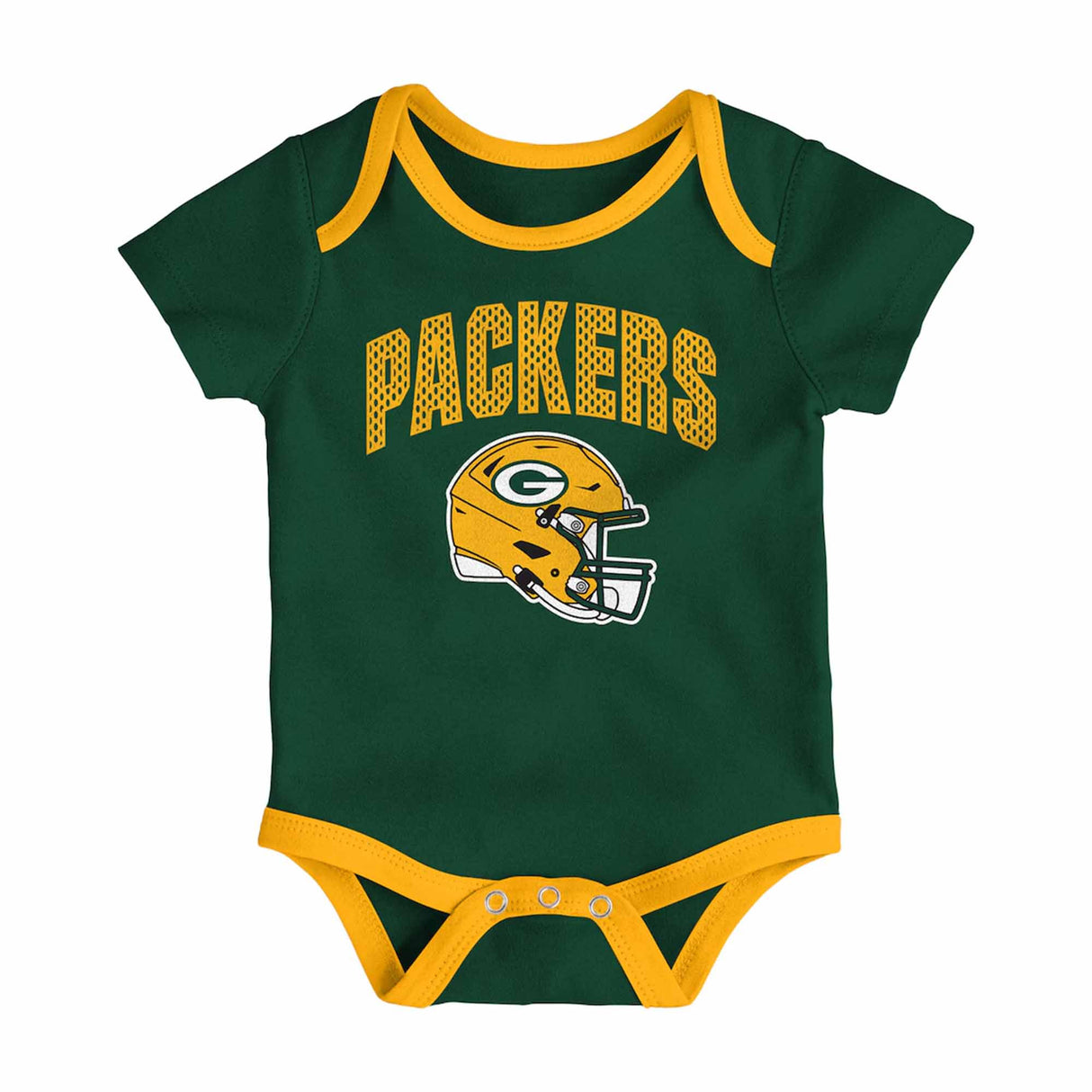 Green Bay Packers Infant All Day Play 3 - Piece Bodysuit Set - NFL - 24330112001