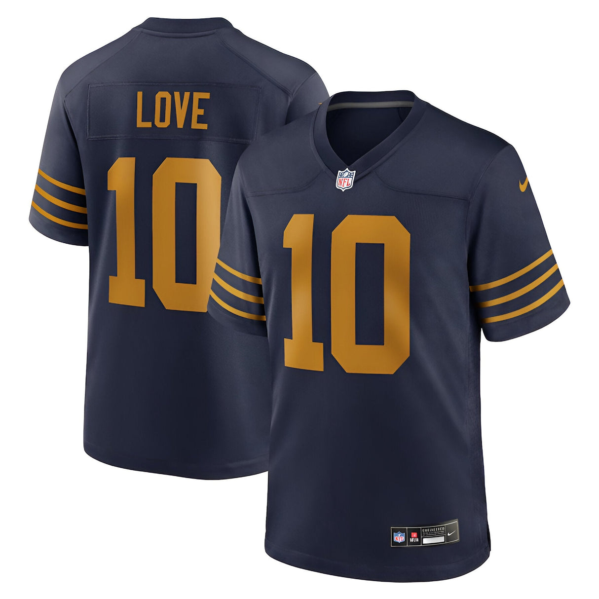 Green Bay Packers Jordan Love Nike Navy The 1923 Classic Game Jersey - Nike -