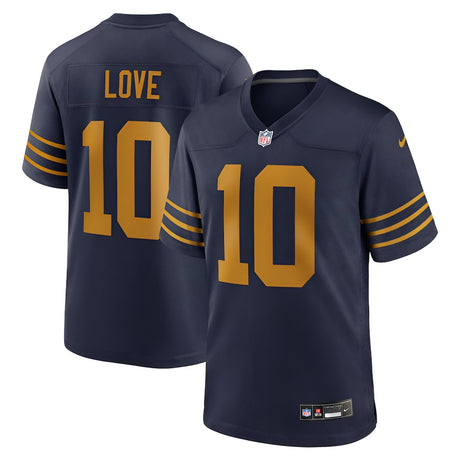 Green Bay Packers Jordan Love Nike Navy The 1923 Classic Game Jersey - Nike -