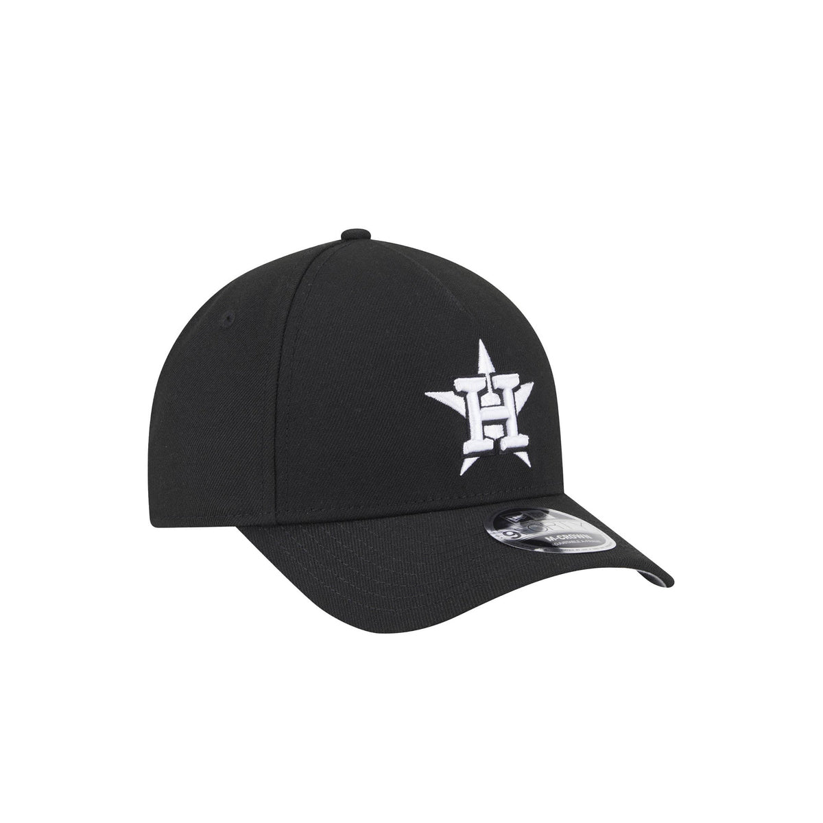 Houston Astros Alternate Black 9FORTY M-Crown Snapback Hat - New Era - 23672140302