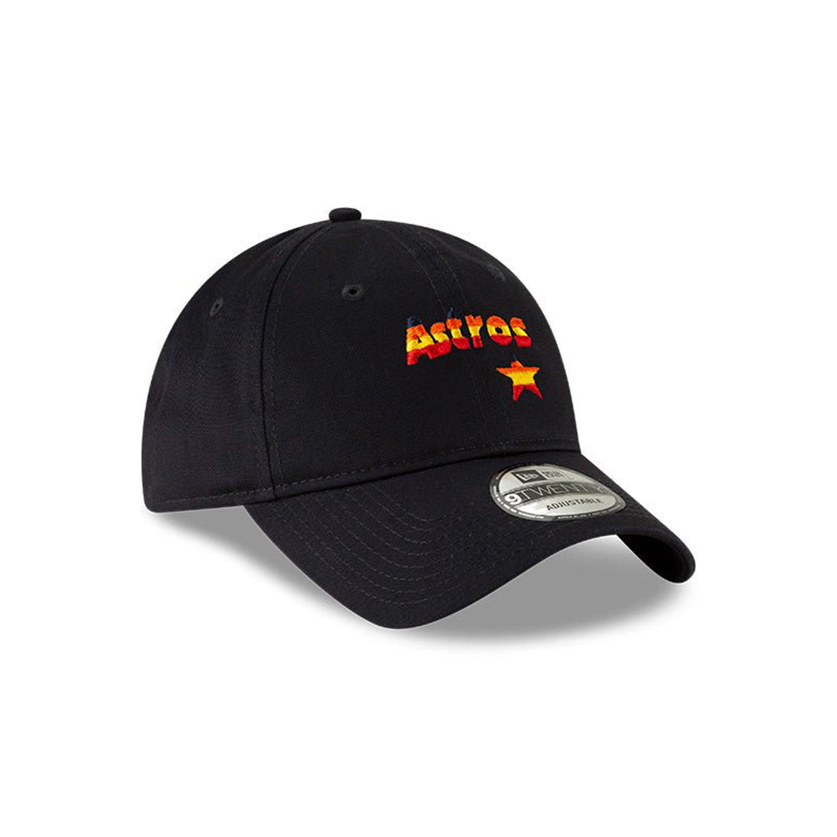 Houston Astros Black Core Classic 9TWENTY Adjustable Hat - New Era - 23050740305