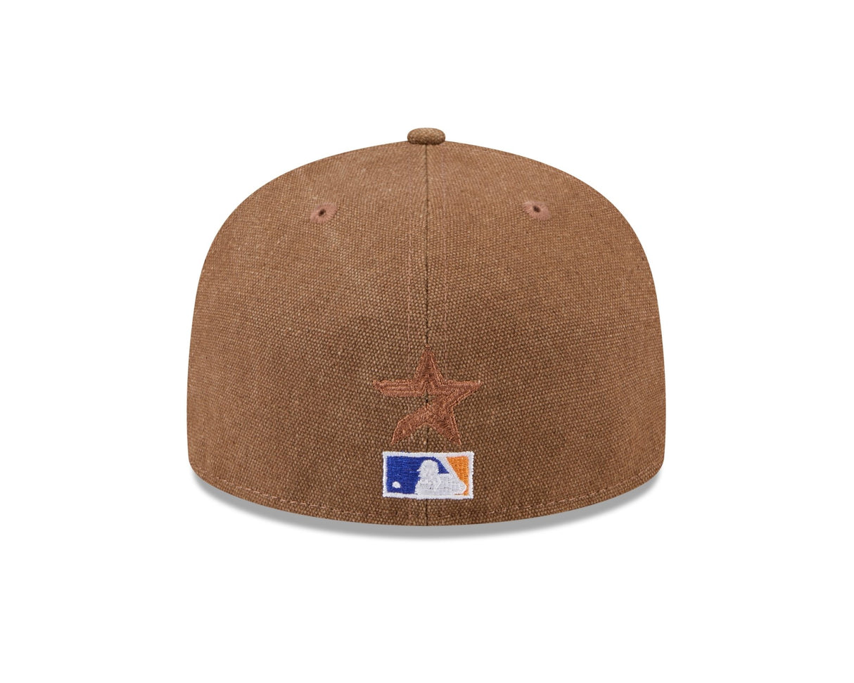 Houston Astros Canvas Camel 59FIFTY Fitted - New Era -