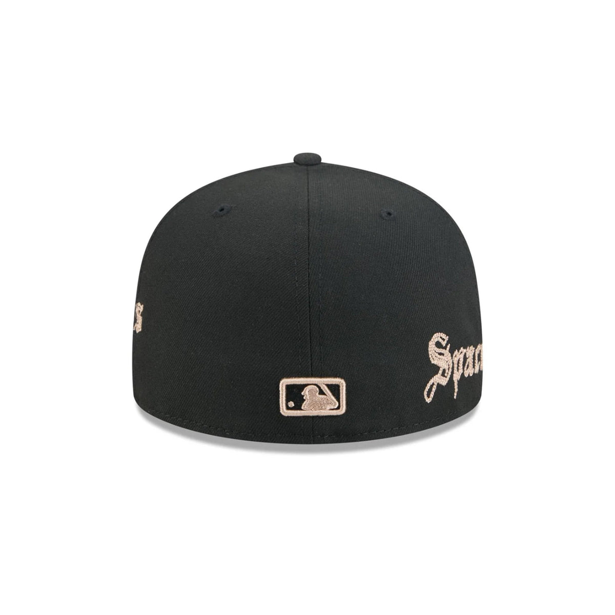 Houston Astros Gothic Lettering Black 59FIFTY Fitted Hat - New Era - 23014340301