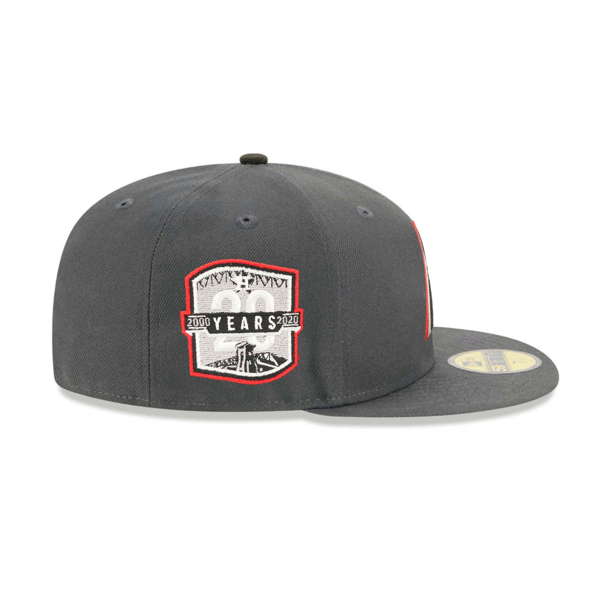 Houston Astros Gray “20 Years” Patch New Era 59FIFTY - New Era -