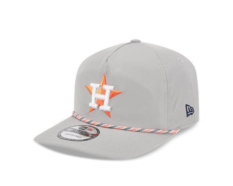 Houston Astros Gray New Era 19TWENTY Rope Snapback Hat - New Era -