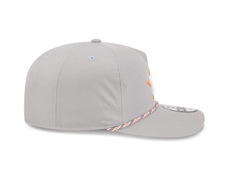 Houston Astros Gray New Era 19TWENTY Rope Snapback Hat - New Era -