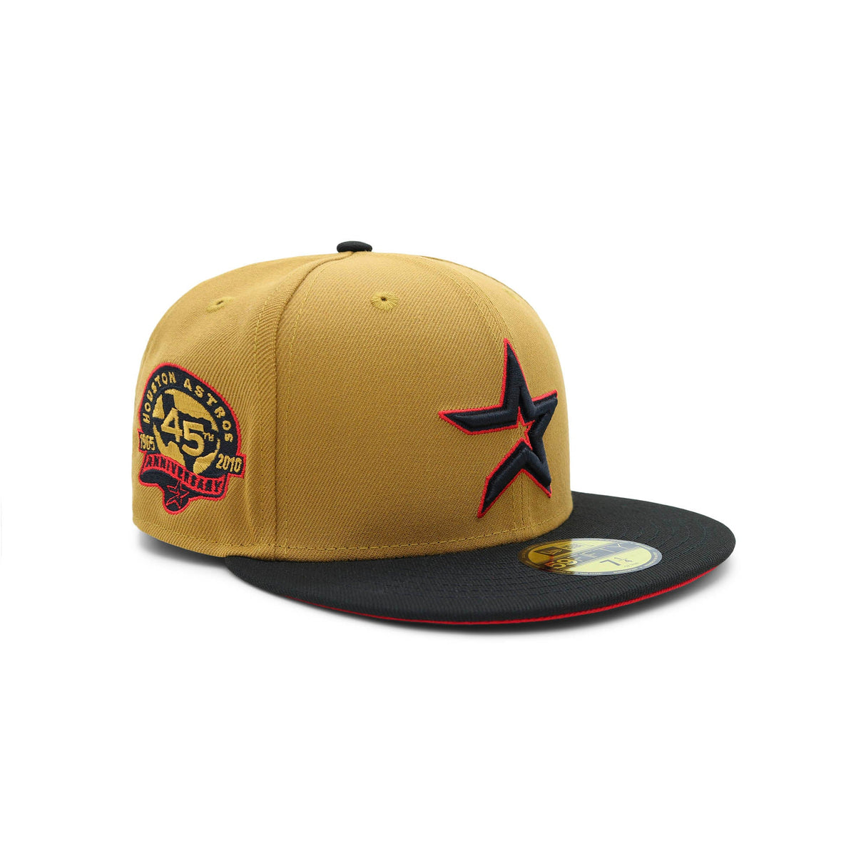 Houston Astros Molten Red & Caramel 59FIFTY Fitted - New Era -