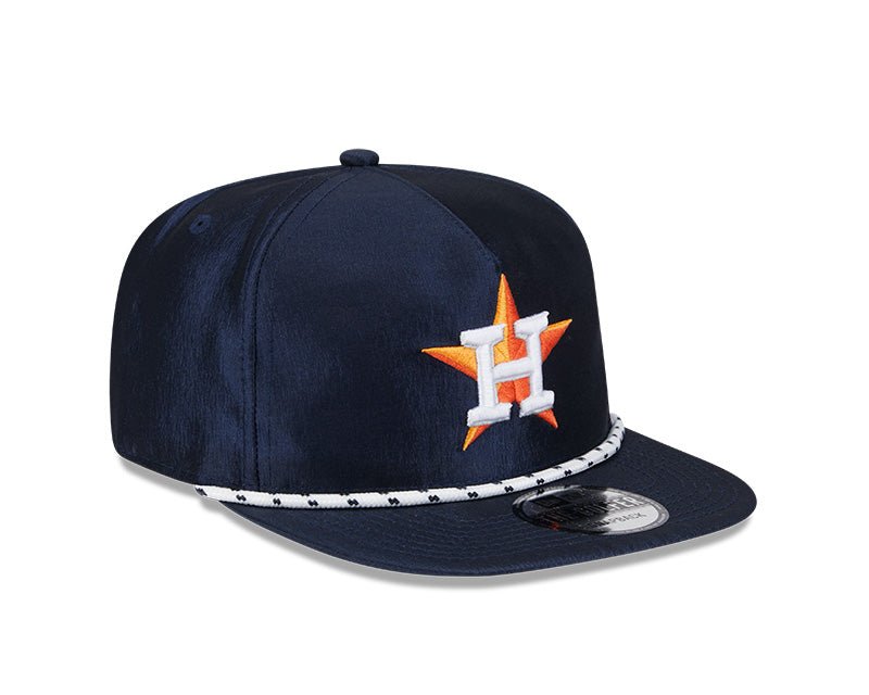 Houston Astros Navy Golfer Snapback - New Era -