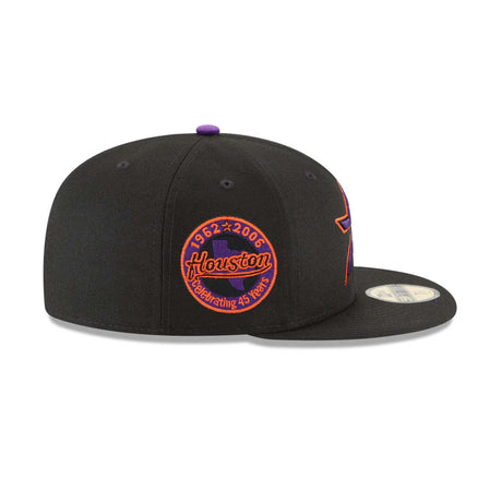 Houston Astros "POP COLOR" 59FIFTY Fitted - Purple, Orange & Black - New Era -