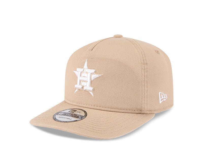 Houston Astros Tan New Era 19TWENTY Snapback Hat - New Era -