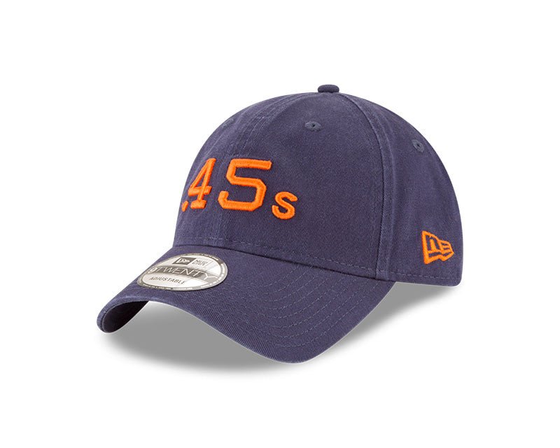Houston Colt .45s Navy/Orange Core Classic 9TWENTY Adjustable Hat - New Era -