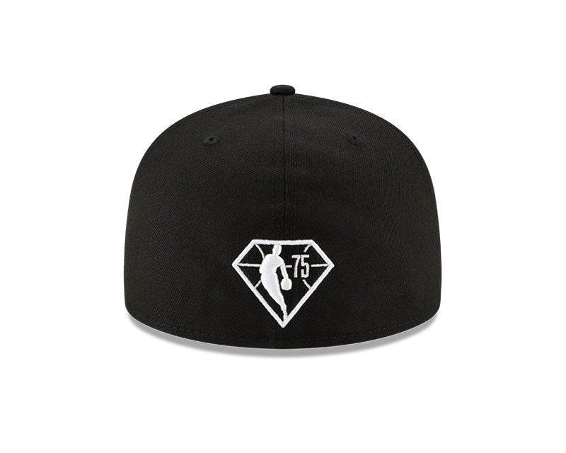 Houston Rockets Black/White 75th Annivesary 59FIFTY Fitted Hat - New Era -