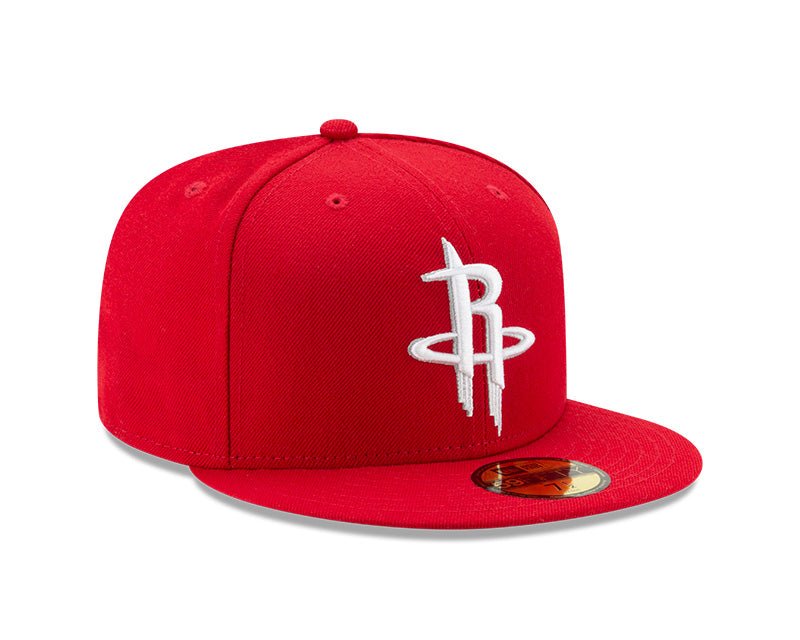Houston Rockets Red Basic 59FIFTY Fitted Hat - New Era -