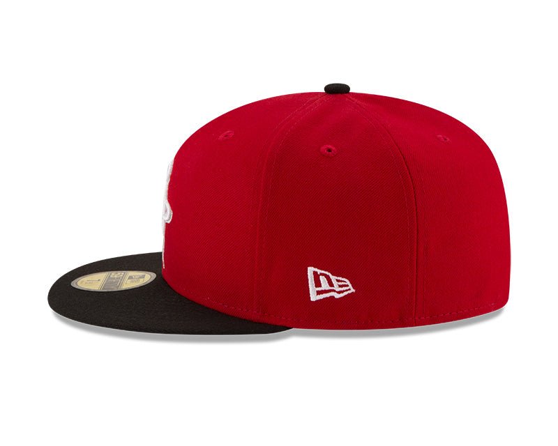 Houston Rockets Red/Black Two Tone 59FIFTY Fitted Hat - New Era -