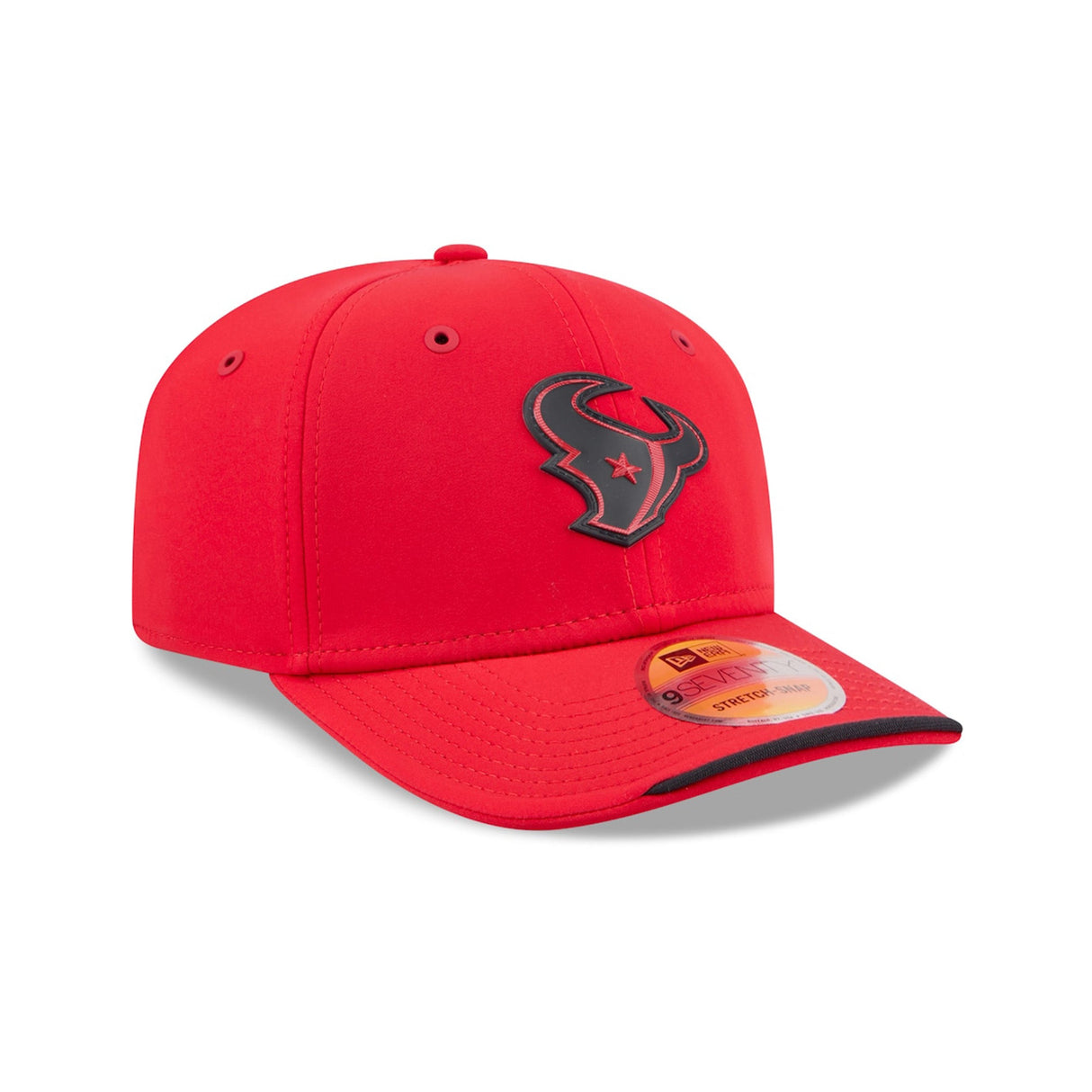 Houston Texans 2026 NFL Sideline Collection Red 9SEVENTY Stretch-Snap Hat - New Era - 23850513206