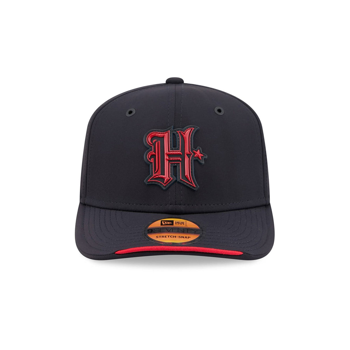 Houston Texans H Logo 2026 NFL Sideline Collection Navy 9SEVENTY Stretch-Snap Hat - New Era - 23850513204