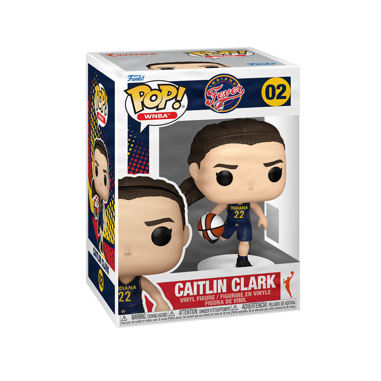 Indiana Fever Caitlin Clark Pop! WNBA Funko - Funko -