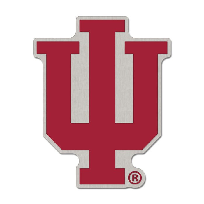 Indiana Hoosiers IU Logo Collector Enamel Pin - Wincraft - 3236016268