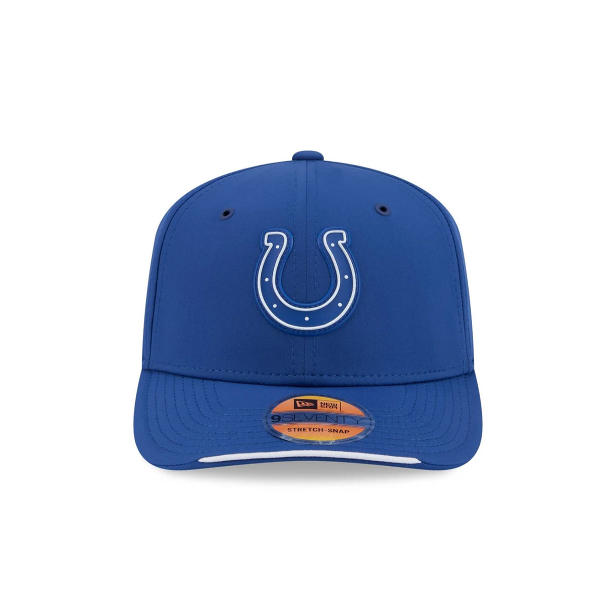 Indianapolis Colts 2026 NFL Sideline Collection Royal Blue 9SEVENTY Stretch-Snap Hat - New Era - 23850511101
