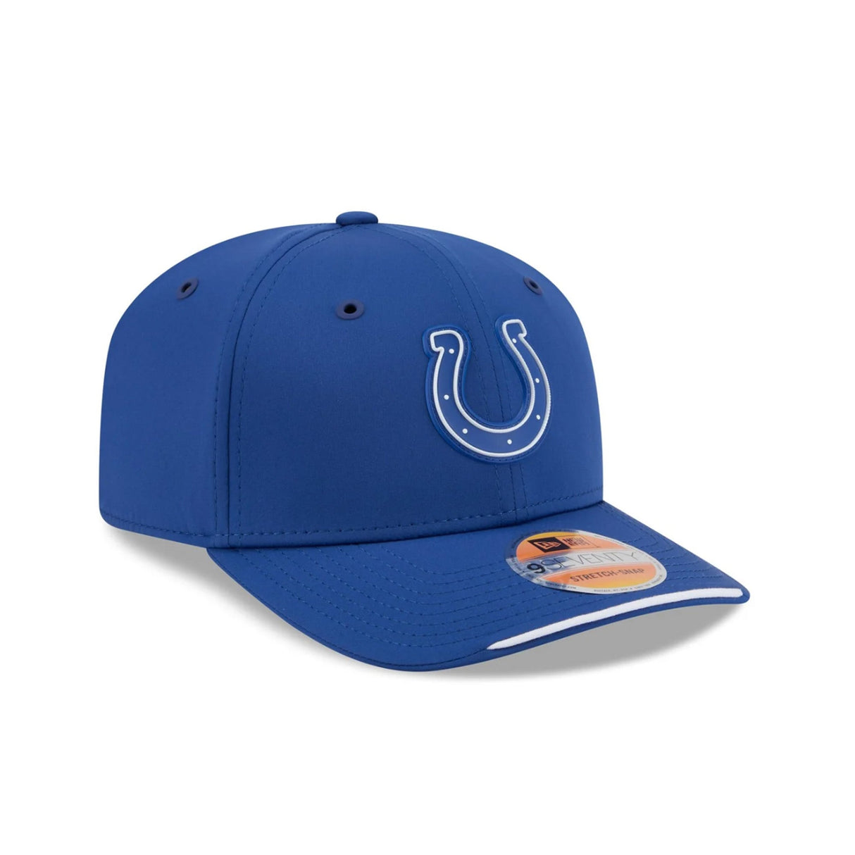 Indianapolis Colts 2026 NFL Sideline Collection Royal Blue 9SEVENTY Stretch-Snap Hat - New Era - 23850511101