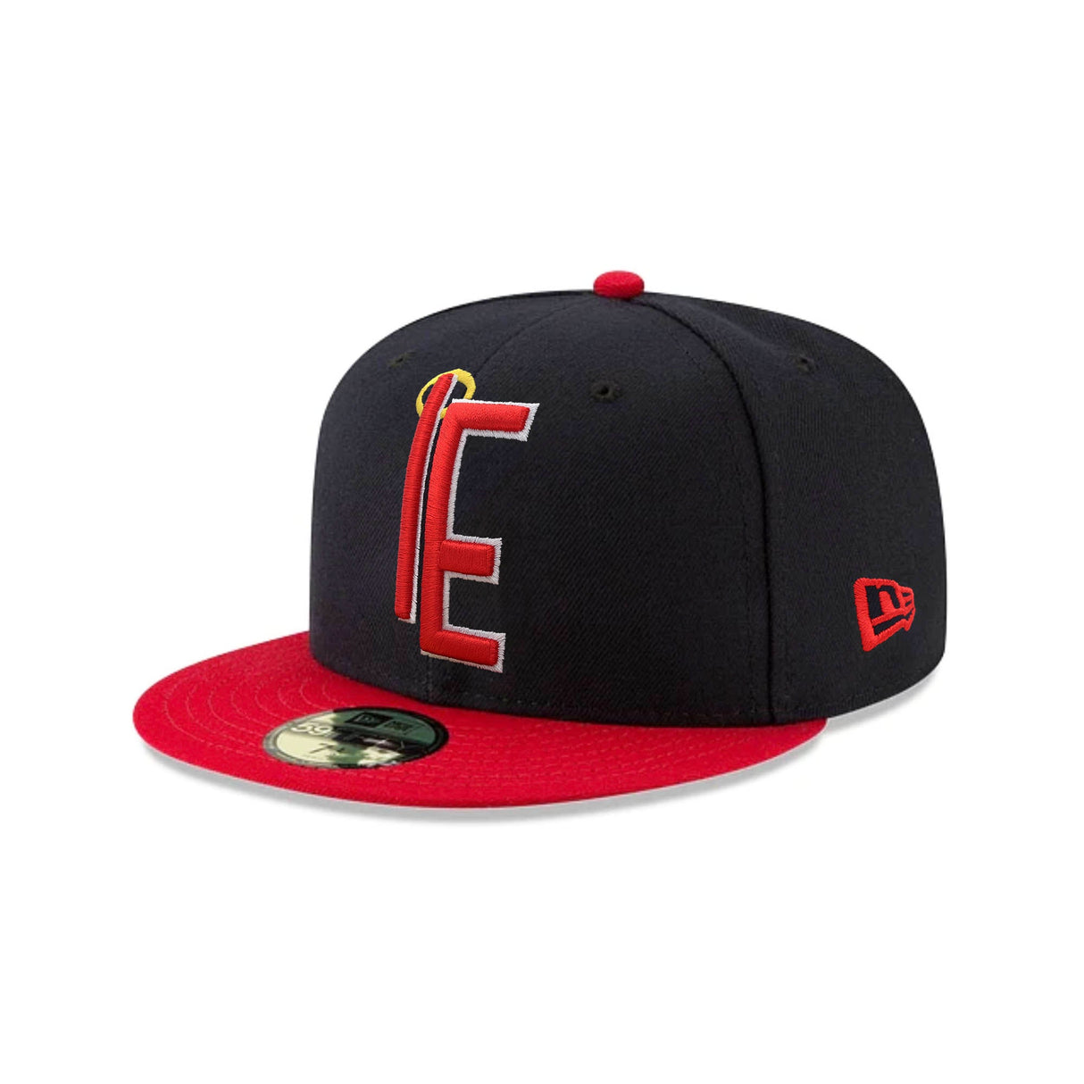 Inland Empire 66ers "IE Halo" New Era Black/Red 59FIFTY Fitted Hat - New Era -