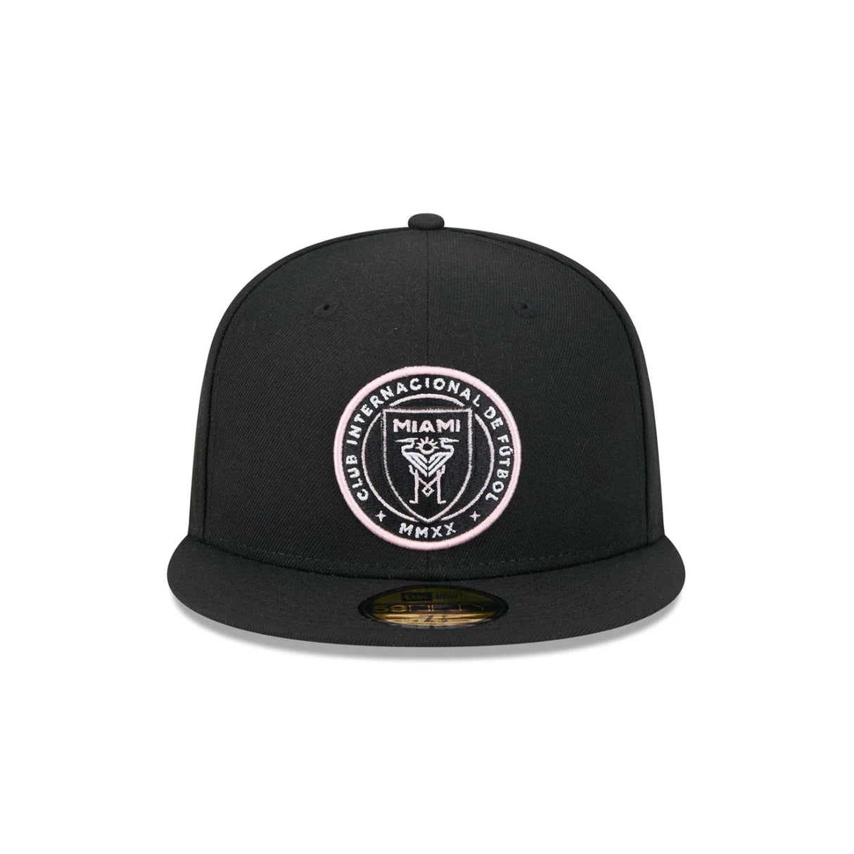 Inter Miami CF Crest Evergreen Black 59FIFTY Fitted Hat - New Era - 23840181301