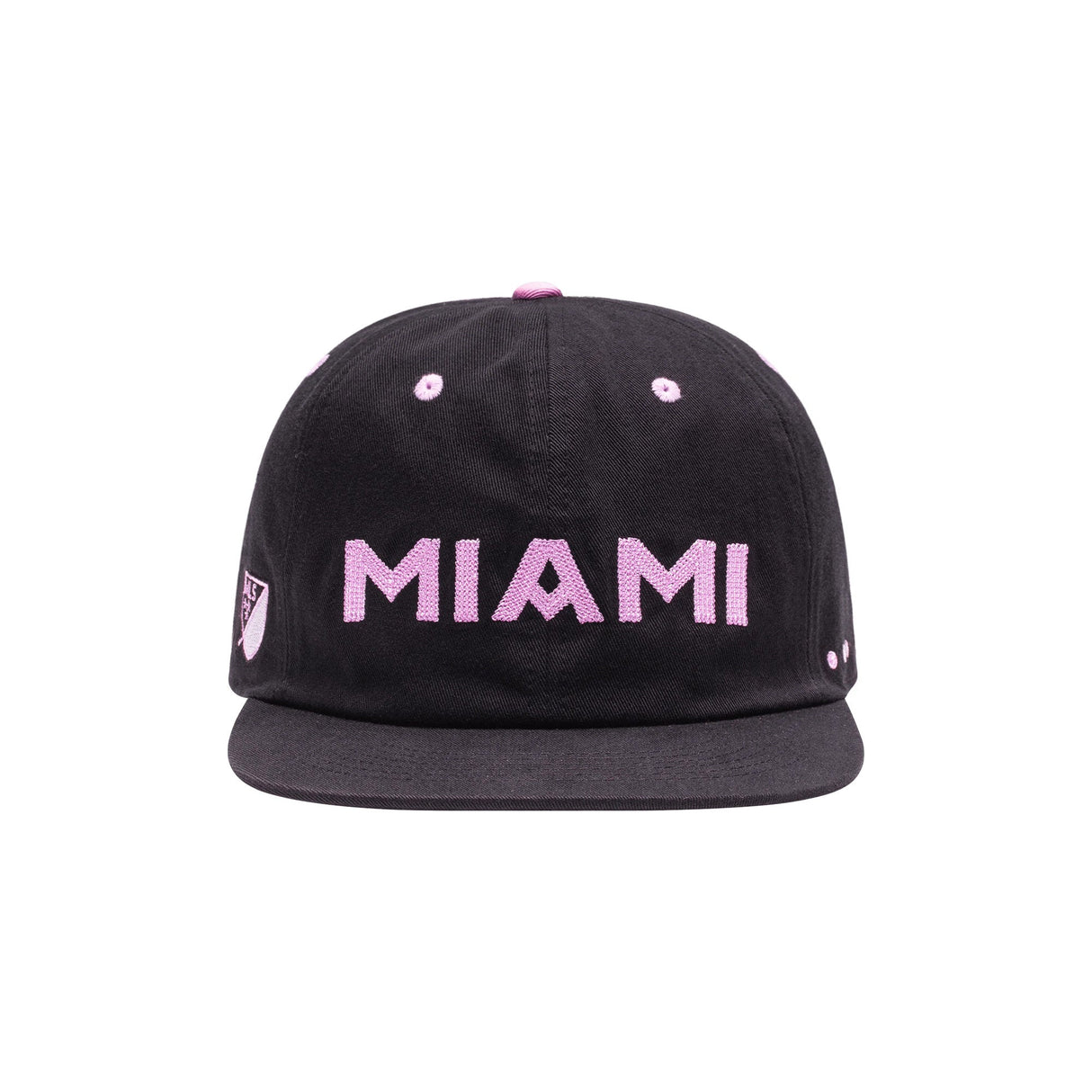 Inter Miami CF Wordmark Black Snapback Hat - Fan Ink - 158402813