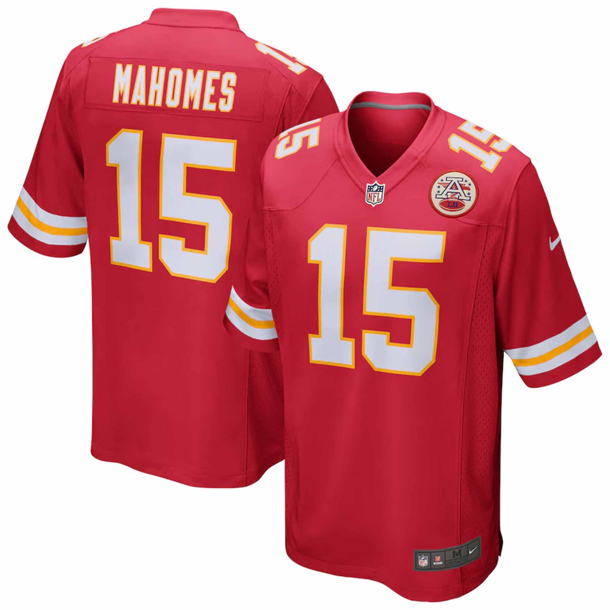 Kansas City Chiefs Patrick Mahomes 15 Red Nike Jersey - Nike -