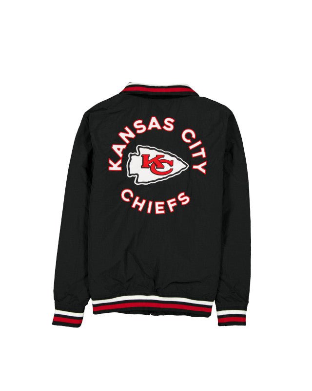 Kansas City Chiefs Throwback Full - Zip Jacket – Black - New Era -