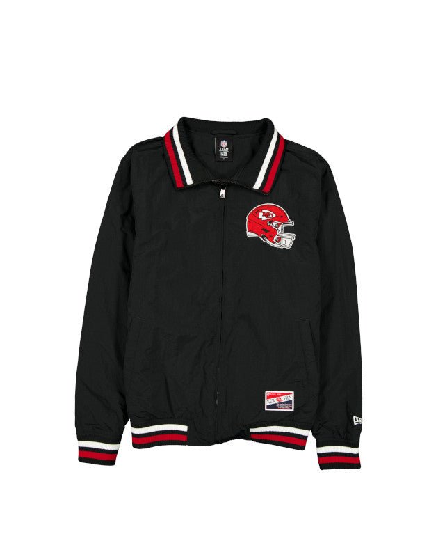Kansas City Chiefs Throwback Full - Zip Jacket – Black - New Era -