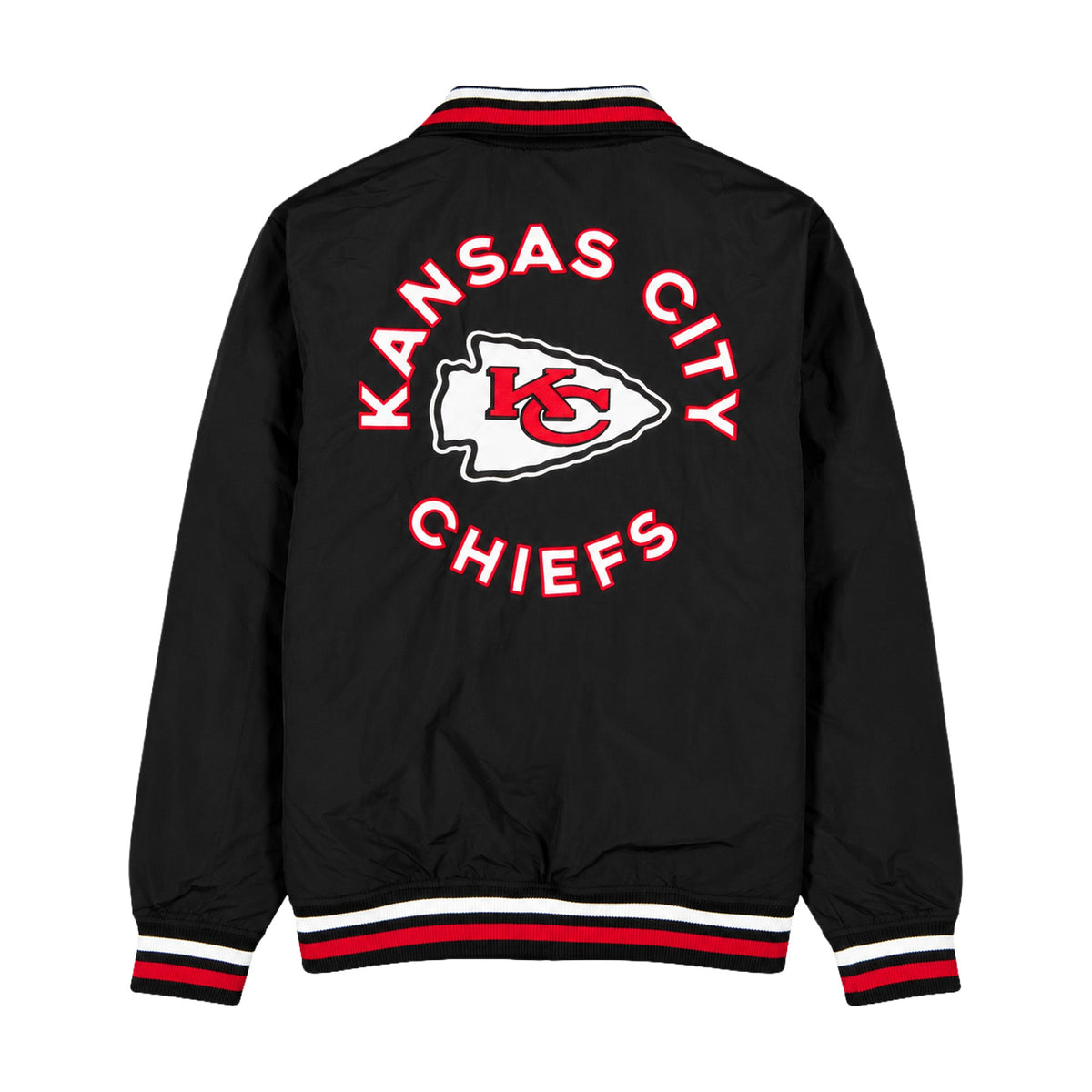 Kansas City Chiefs Throwback Full-Zip Jacket – Black - New Era - 23940311001