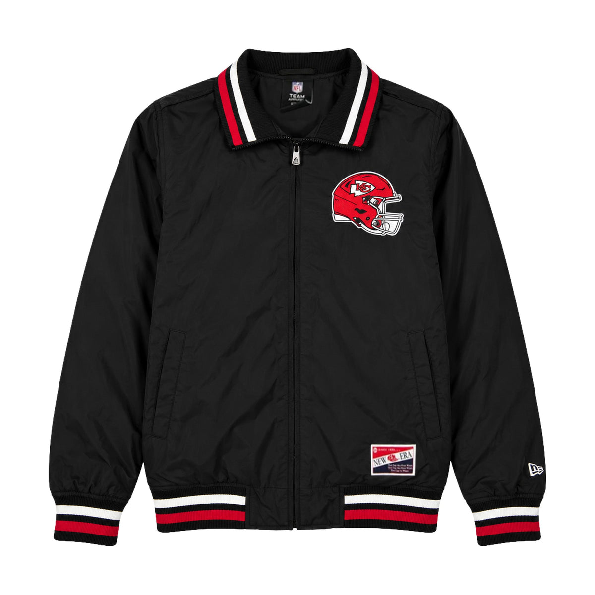 Kansas City Chiefs Throwback Full-Zip Jacket – Black - New Era - 23940311001