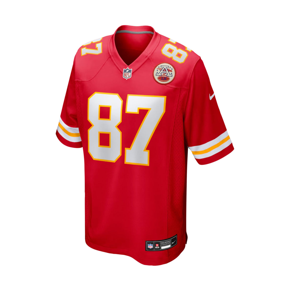 Kansas City Chiefs Travis Kelce Red Game Player Jersey - Nike - 23600111001