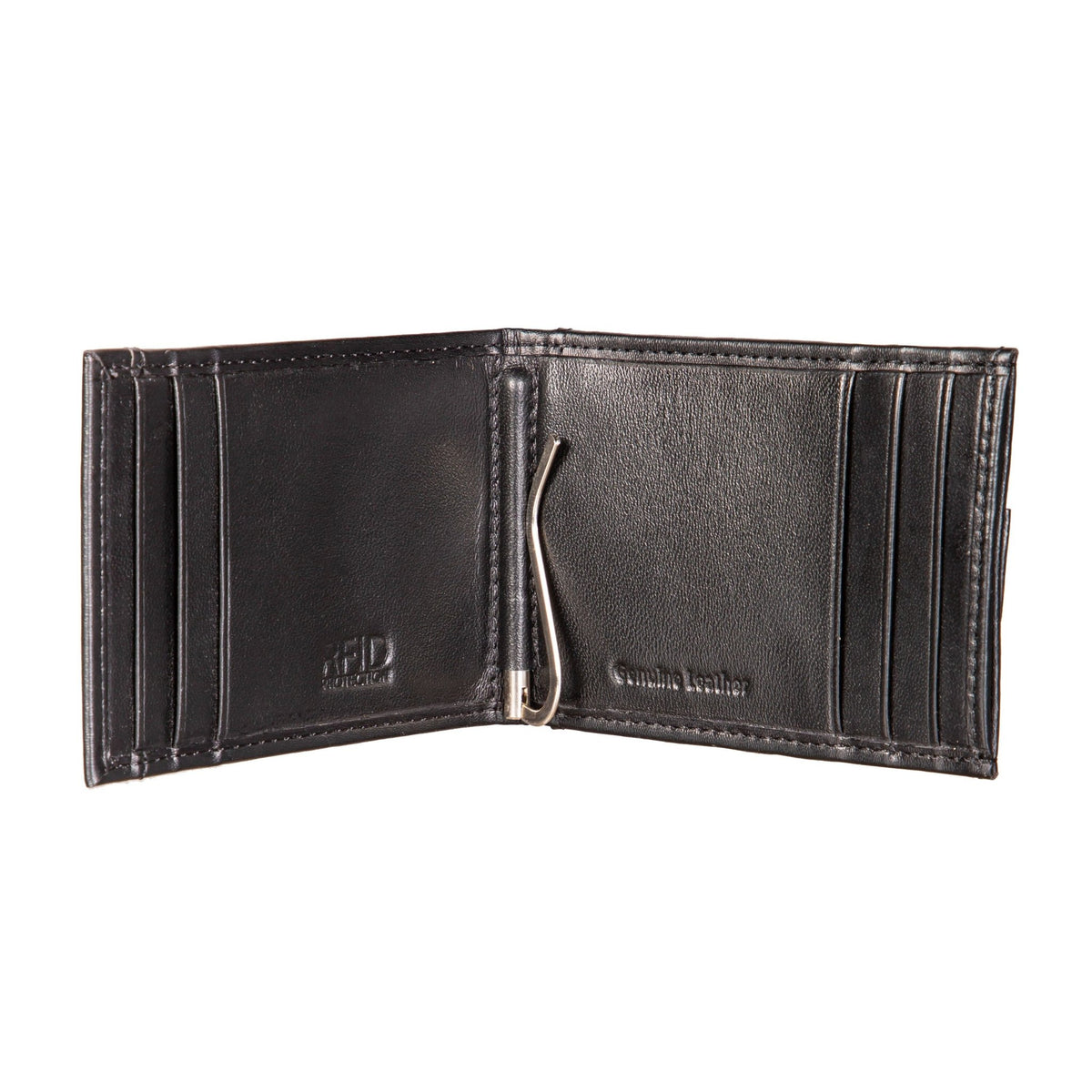 Kansas City Royals Front Pocket Wallet w/ RFID Blocking Black - EG Collective - 801946468509