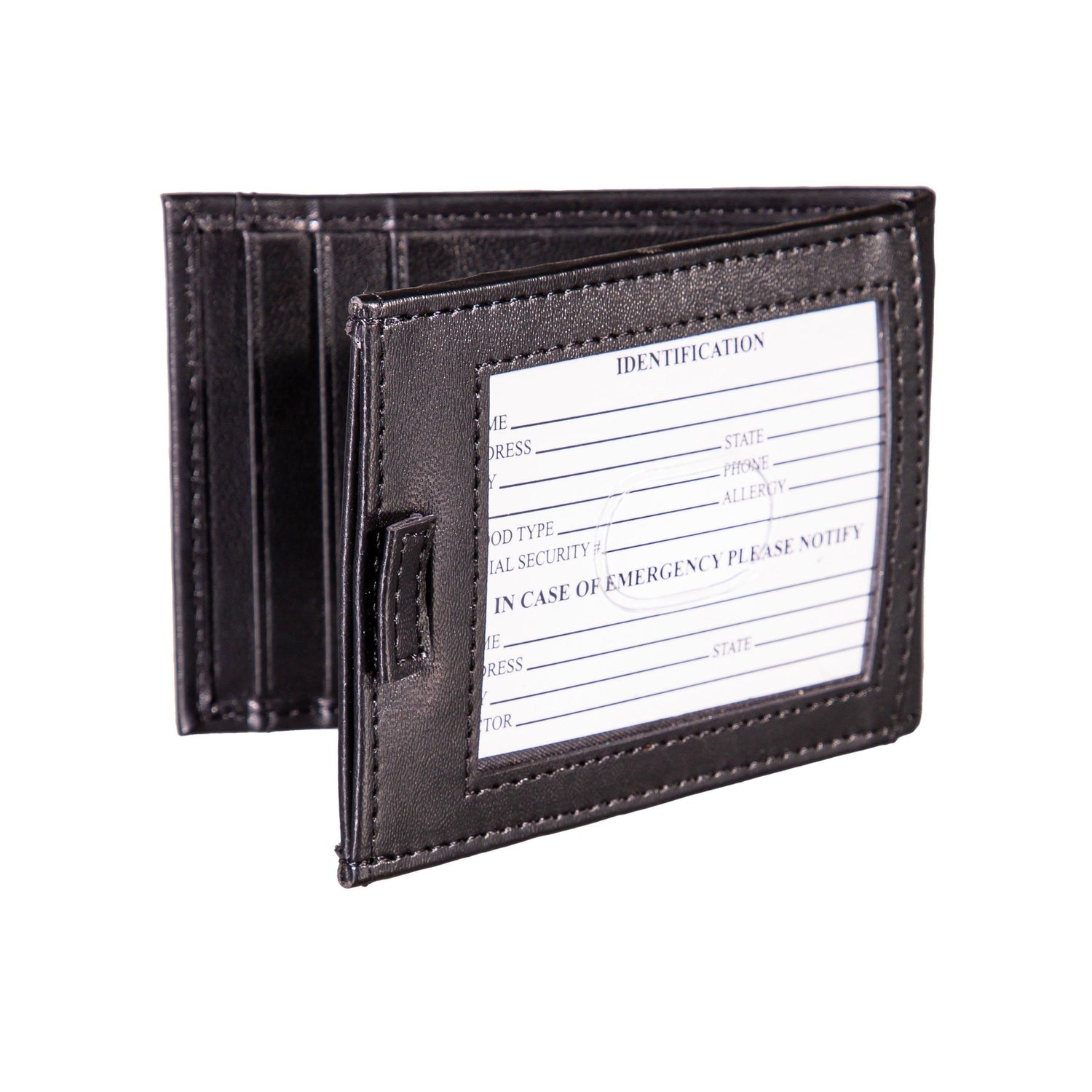 Kansas City Royals Front Pocket Wallet w/ RFID Blocking Black - EG Collective - 801946468509