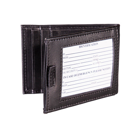 Kansas City Royals Front Pocket Wallet w/ RFID Blocking Black - EG Collective - 801946468509