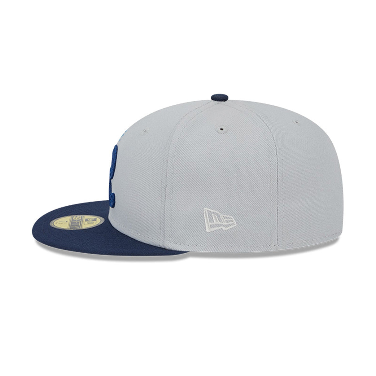 Kansas City Royals Metallic City Gray & Blue 59FIFTY Fitted Hat - New Era - 23334742601