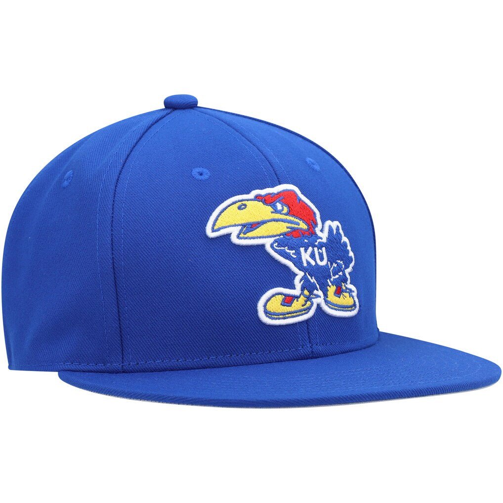 Kansas Jayhawks adidas Royal On - Field Flex Hat - Adidas -