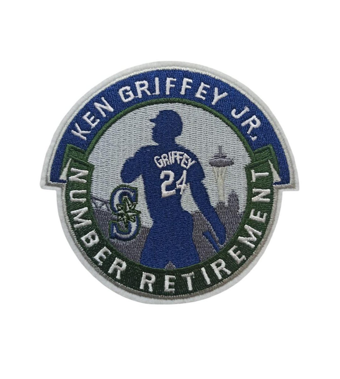 Ken Griffey Jr. Number Retirement Collector Patch - The Emblem Source -