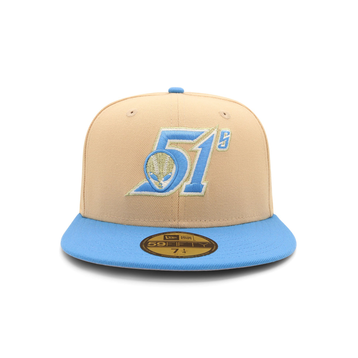 Las Vegas 51's Sky & Cream 59FIFTY Fitted - New Era -