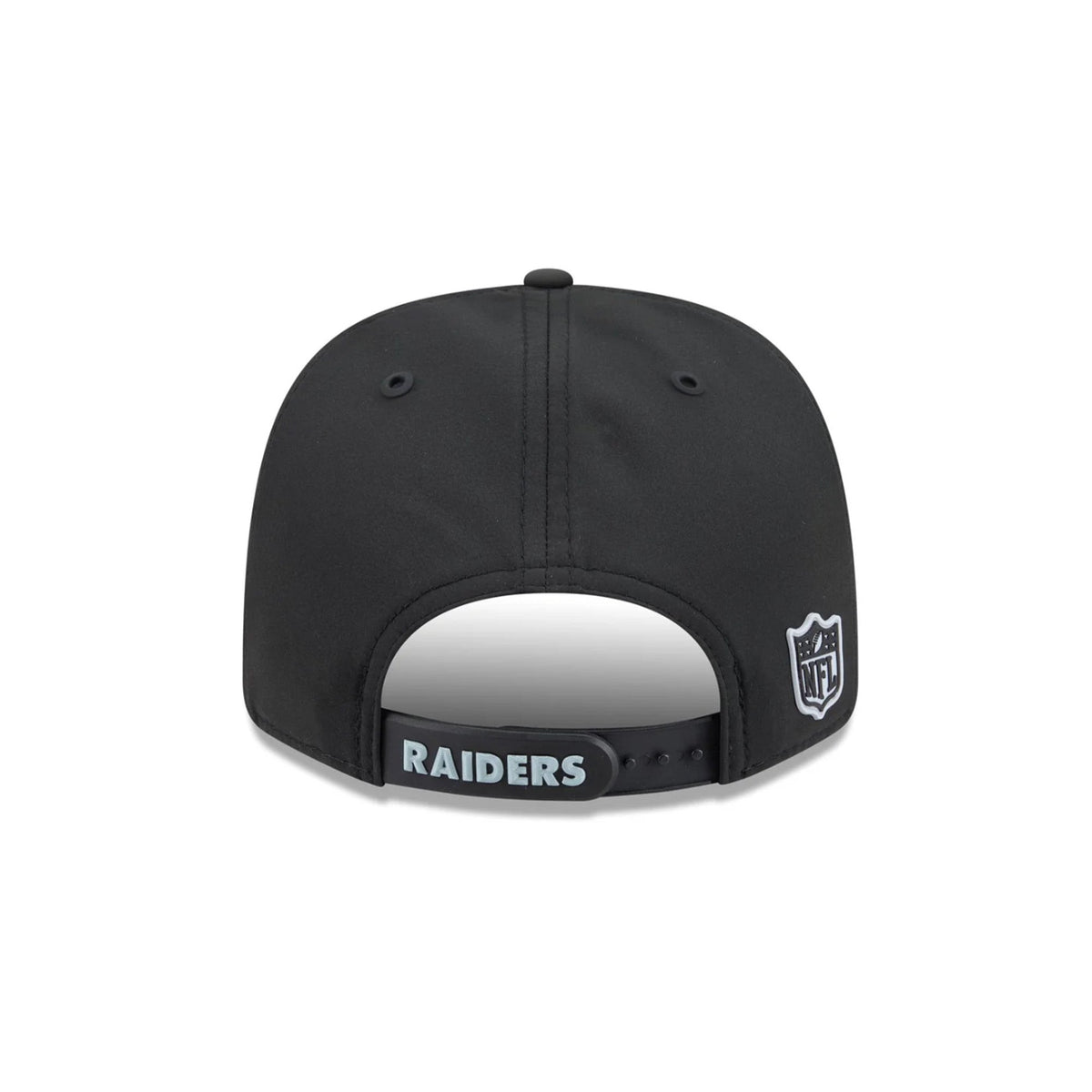 Las Vegas Raiders 2026 NFL Sideline Collection Black 9SEVENTY Stretch-Snap Hat - New Era - 23850512301