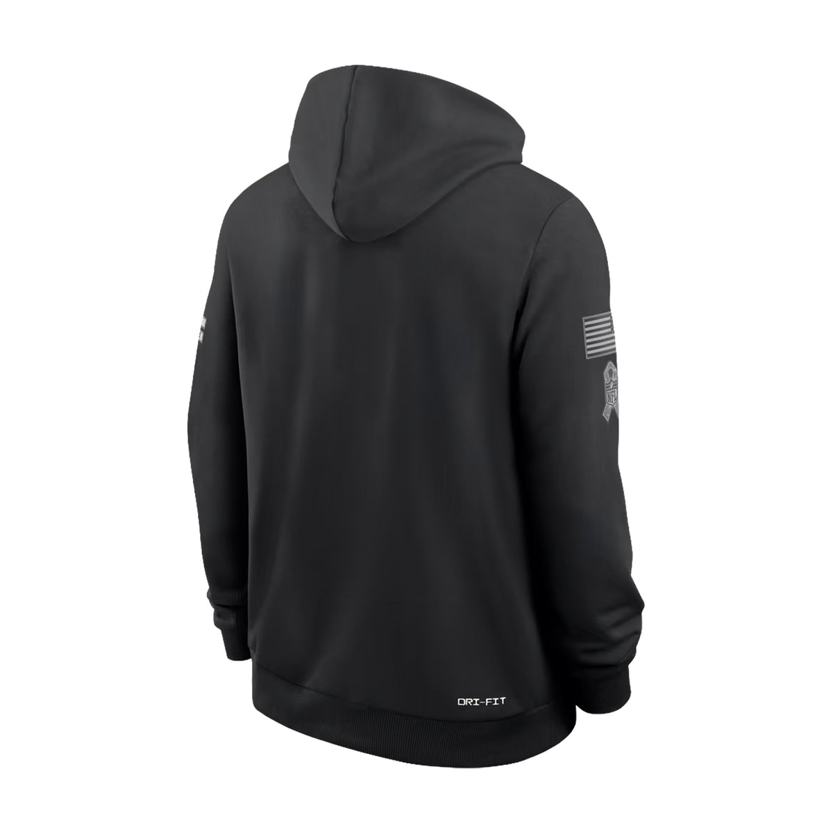 Las Vegas Raiders 2026 Salute to Service Sideline Black Dri-FIT Pullover Hoodie - New Era - 230590212301
