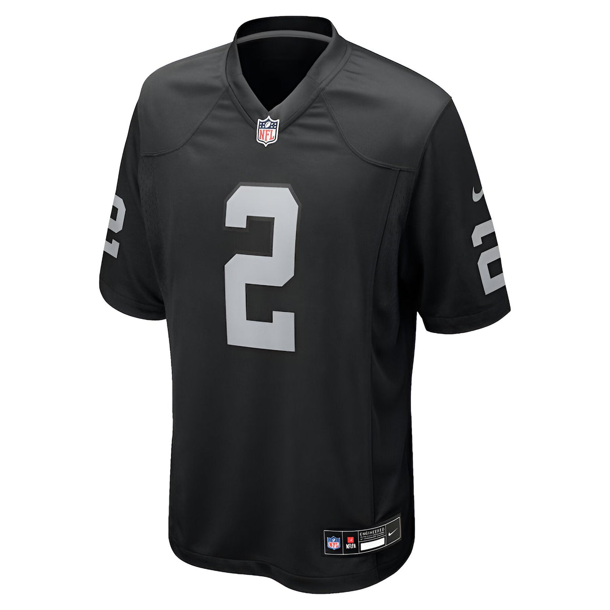 Las Vegas Raiders Ashton Jeanty Nike 2025 NFL Draft First Round Pick Game Jersey - Black - Nike -
