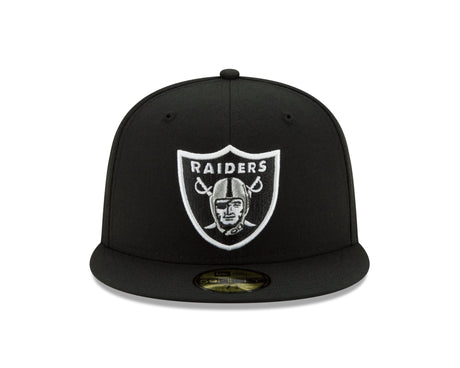 Las Vegas Raiders Authentic Collection Black & White 59FIFTY Fitted - New Era -